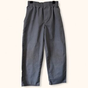 Boys Size 5 Tom Sawyer Elderwear Pull On Twill Straight Leg Prep School Pants
